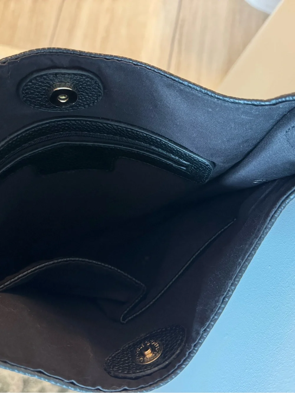 Large Black Crossbody Shoulder Bag